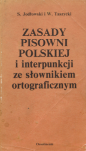 A110 005 – Zasady Pisowni Polskiej