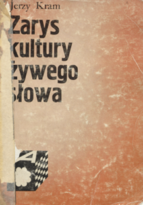 A110 006 – Zarys kultury zywego slowa