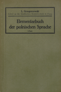 A110 022 – Elementarbuch der polnischen Sprache – Teil I