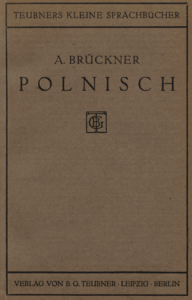 A110 067 – Teubners kleine Sprachbücher – Polnisch für Schule, Beruf und Reise