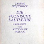 A110 082 - Die polnische Lautlehre