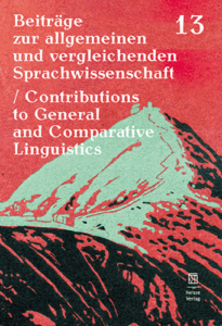 A220 017 – Beiträge zur allgemeinen und vergleichenden Sprachwissenschaft – Band 13