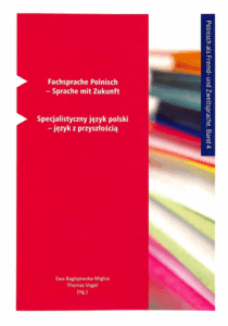 A230 001 – Fachsprache Polnisch – Sprache mit Zukunft – Band 4