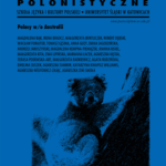 A240 007 - Postscriptum Polonistyczne - Polacy w/o Australii Numer 2015 * 1 (17)
