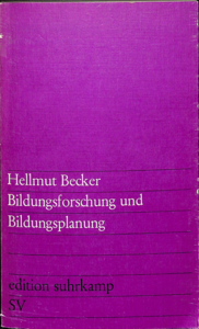 A600 009 – Bildungsforschung und Bildungsplanung